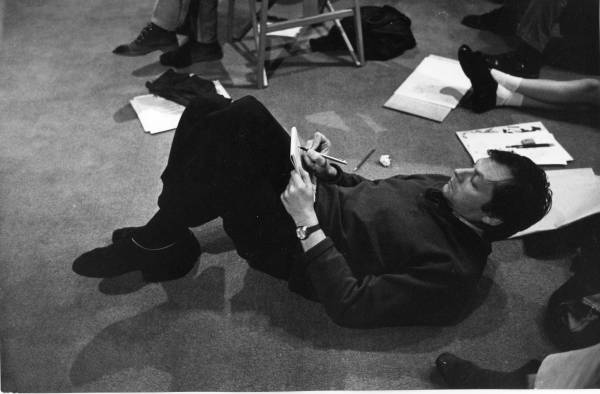 Richard on the floor