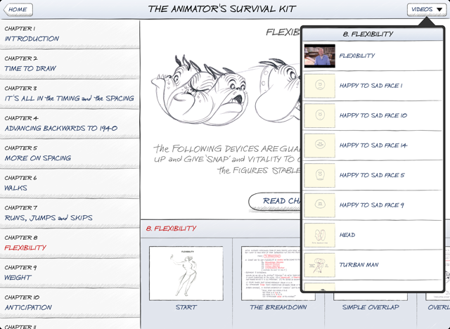 The Animator's Survival Kit Animated - iPad app